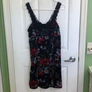 Flowery lace free people dress size medium